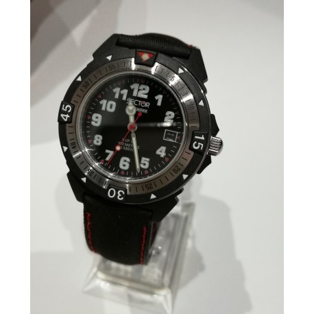 Orologio Uomo Sector expander 111 Nero Rosso